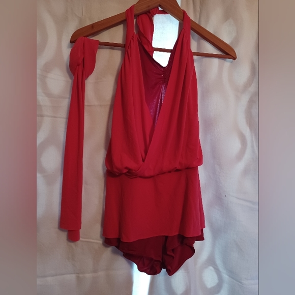 Red/Pink Lyric Dance Costume - Picture 1 of 4